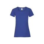 Camiseta mujer FRUIT OF THE LOOM Valueweight corte fruncido algodón, personalizable con logo