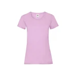 Camiseta mujer FRUIT OF THE LOOM Valueweight corte fruncido algodón, personalizable con logo