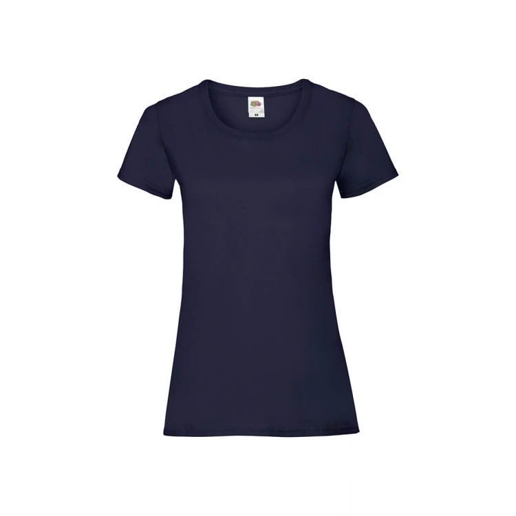 Camiseta mujer FRUIT OF THE LOOM Valueweight corte fruncido algodón, personalizable con logo
