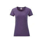 Camiseta mujer FRUIT OF THE LOOM Valueweight corte fruncido algodón, personalizable con logo