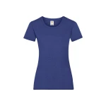 Camiseta mujer FRUIT OF THE LOOM Valueweight corte fruncido algodón, personalizable con logo