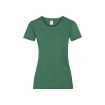 Camiseta mujer FRUIT OF THE LOOM Valueweight corte fruncido algodón, personalizable con logo