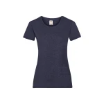 Camiseta mujer FRUIT OF THE LOOM Valueweight corte fruncido algodón, personalizable con logo