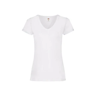 Camiseta mujer FRUIT OF THE LOOM mod. Valueweight cuello en V