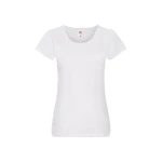Camiseta mujer FRUIT OF THE LOOM Original en algodón, corte ajustado, disponible para personalizar