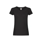 Camiseta mujer FRUIT OF THE LOOM Original en algodón, corte ajustado, disponible para personalizar
