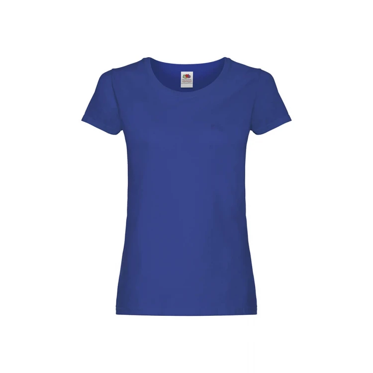 Camiseta mujer FRUIT OF THE LOOM Original en algodón, corte ajustado, disponible para personalizar