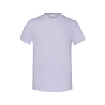 Camiseta ajustada FRUIT OF THE LOOM Iconic en algodón ringspun gris melange para personalizar con logo