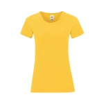 Camiseta mujer FRUIT OF THE LOOM mod. Iconic en algodón peinado, tallas XS-XXL, para personalizar con logo