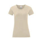 Camiseta mujer FRUIT OF THE LOOM mod. Iconic en algodón peinado, tallas XS-XXL, para personalizar con logo