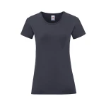 Camiseta mujer FRUIT OF THE LOOM mod. Iconic en algodón peinado, tallas XS-XXL, para personalizar con logo