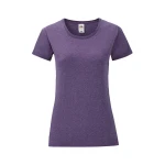 Camiseta mujer FRUIT OF THE LOOM mod. Iconic en algodón peinado, tallas XS-XXL, para personalizar con logo