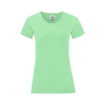 Camiseta mujer FRUIT OF THE LOOM mod. Iconic en algodón peinado, tallas XS-XXL, para personalizar con logo