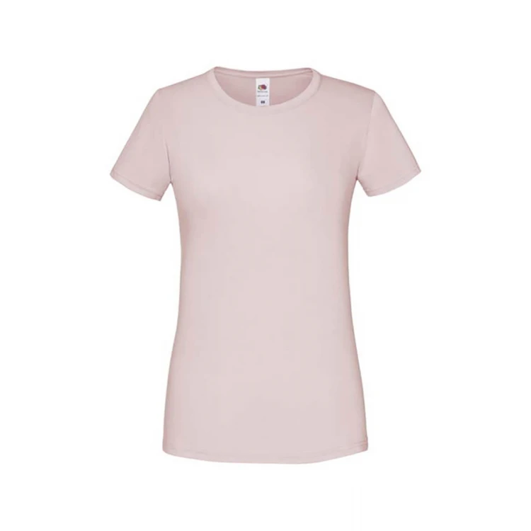 Camiseta mujer FRUIT OF THE LOOM mod. Iconic en algodón peinado, tallas XS-XXL, para personalizar con logo