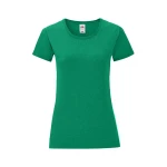 Camiseta mujer FRUIT OF THE LOOM mod. Iconic en algodón peinado, tallas XS-XXL, para personalizar con logo