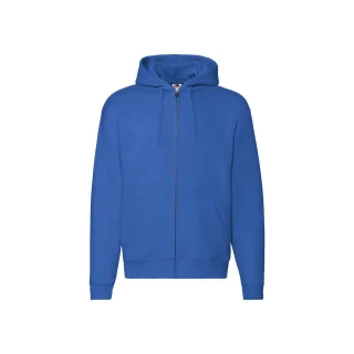 Sudadera FRUIT OF THE LOOM mod. Premium con capucha y cremallera