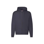 Sudadera FRUIT OF THE LOOM Premium con capucha forrada y cremallera completa para personalizar