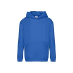 Sudadera con capucha infantil FRUIT OF THE LOOM Premium en algodón-poliéster, disponible para personalización con logo hasta tamaño A3