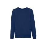Sudadera infantil cuello redondo FRUIT OF THE LOOM Classic en algodón y poliéster, gramaje 280 g/m², disponible para personalizar con logotipo