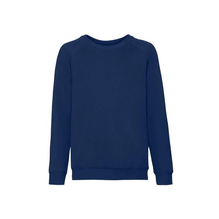 Sudadera infantil cuello redondo FRUIT OF THE LOOM Classic en algodón y poliéster, gramaje 280 g/m², disponible para personalizar con logotipo