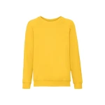 Sudadera infantil cuello redondo FRUIT OF THE LOOM Classic en algodón y poliéster, gramaje 280 g/m², disponible para personalizar con logotipo
