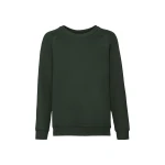 Sudadera infantil cuello redondo FRUIT OF THE LOOM Classic en algodón y poliéster, gramaje 280 g/m², disponible para personalizar con logotipo