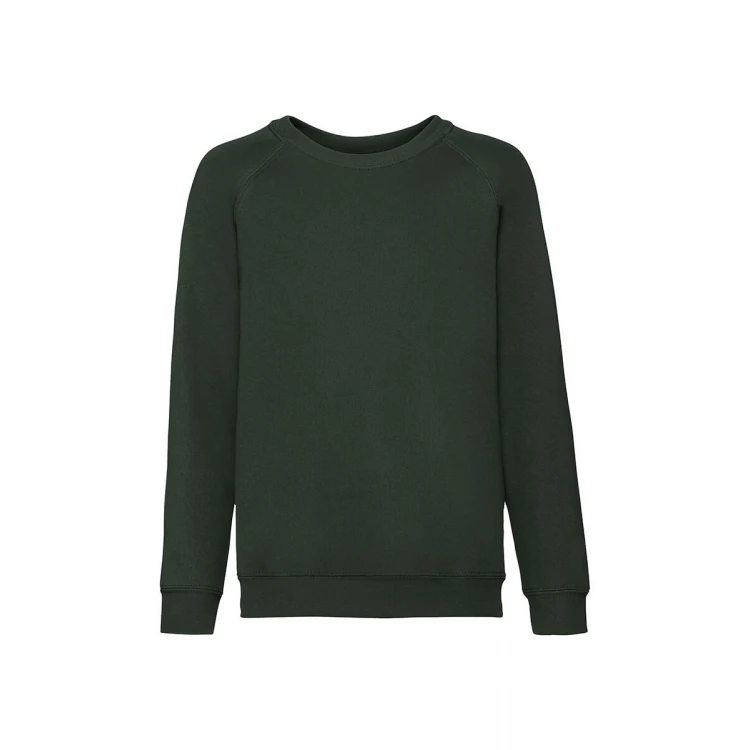 Sudadera infantil cuello redondo FRUIT OF THE LOOM Classic en algodón y poliéster, gramaje 280 g/m², disponible para personalizar con logotipo
