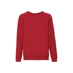 Sudadera infantil cuello redondo FRUIT OF THE LOOM Classic en algodón y poliéster, gramaje 280 g/m², disponible para personalizar con logotipo