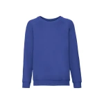Sudadera infantil cuello redondo FRUIT OF THE LOOM Classic en algodón y poliéster, gramaje 280 g/m², disponible para personalizar con logotipo