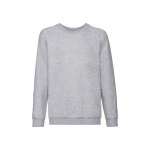 Sudadera infantil cuello redondo FRUIT OF THE LOOM Classic en algodón y poliéster, gramaje 280 g/m², disponible para personalizar con logotipo
