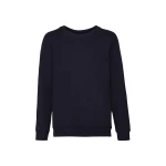 Sudadera infantil cuello redondo FRUIT OF THE LOOM Classic en algodón y poliéster, gramaje 280 g/m², disponible para personalizar con logotipo