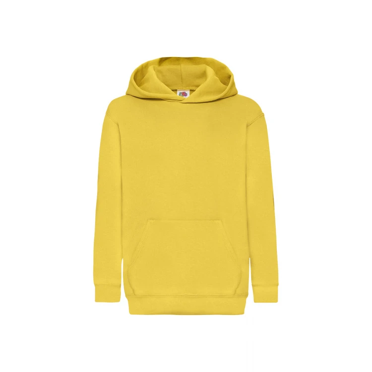 Sudadera con capucha niño FRUIT OF THE LOOM Classic en algodón-poliéster, para personalizar con logo