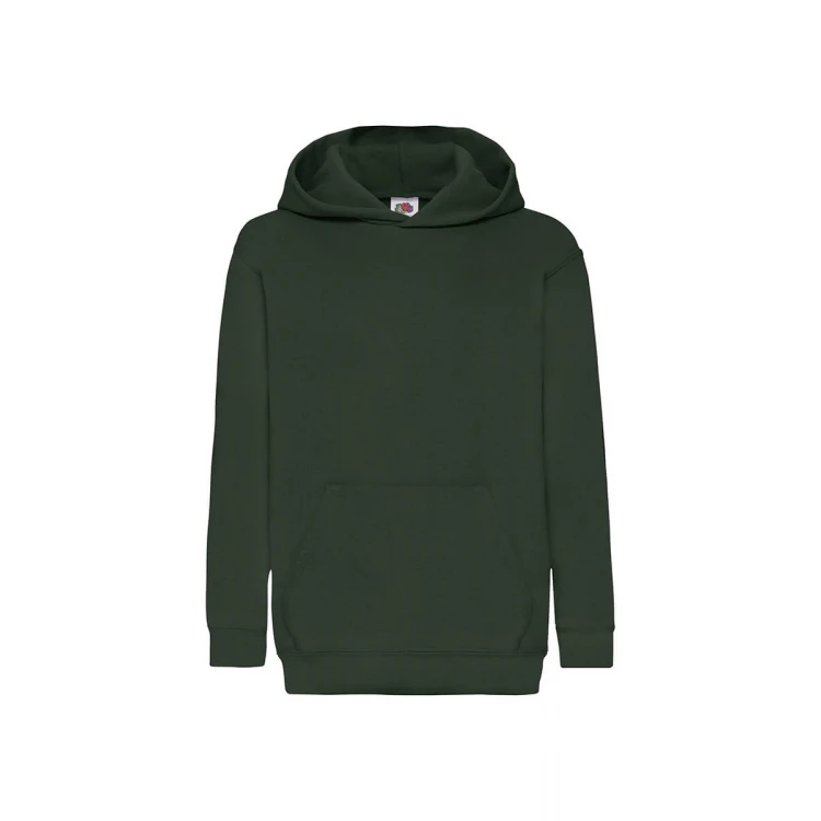 Sudadera con capucha niño FRUIT OF THE LOOM Classic en algodón-poliéster, para personalizar con logo