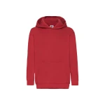 Sudadera con capucha niño FRUIT OF THE LOOM Classic en algodón-poliéster, para personalizar con logo
