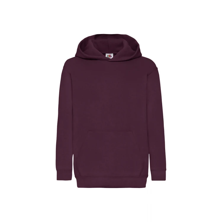 Sudadera con capucha niño FRUIT OF THE LOOM Classic en algodón-poliéster, para personalizar con logo