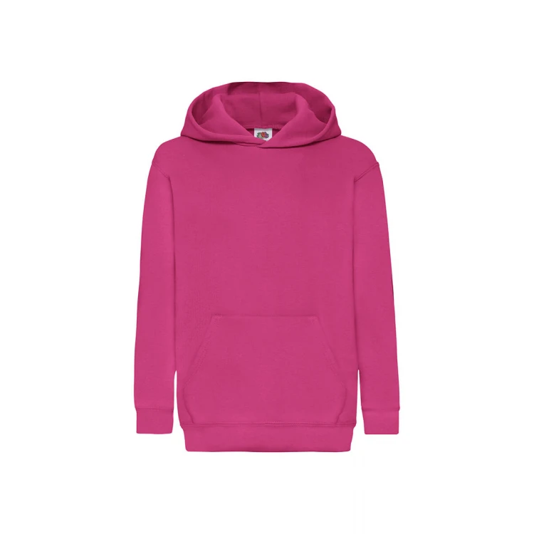 Sudadera con capucha niño FRUIT OF THE LOOM Classic en algodón-poliéster, para personalizar con logo