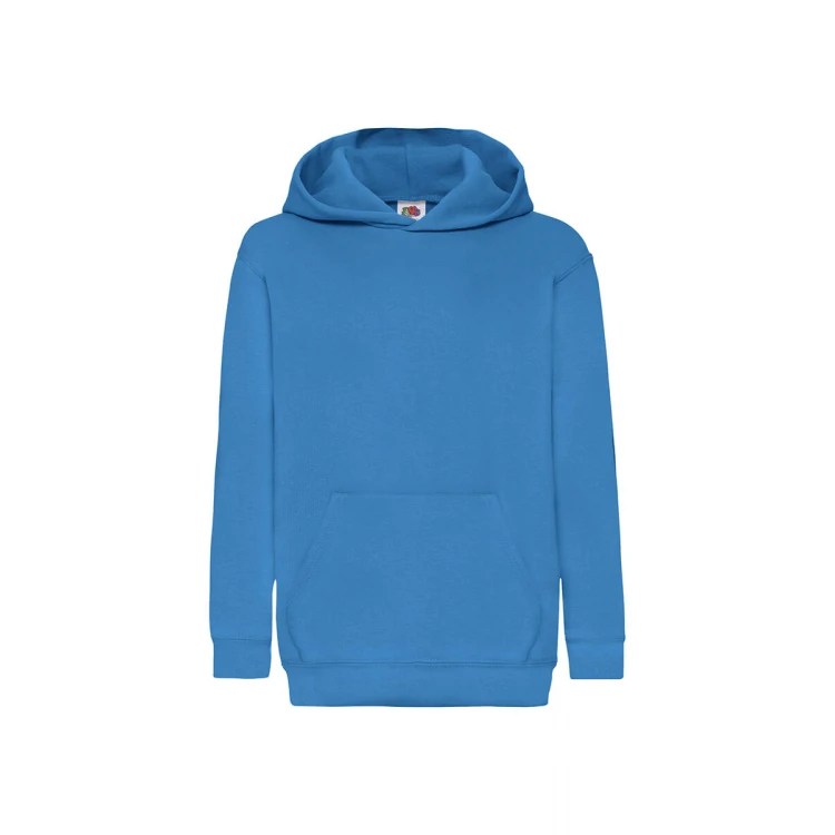 Sudadera con capucha niño FRUIT OF THE LOOM Classic en algodón-poliéster, para personalizar con logo