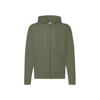 Sudadera FRUIT OF THE LOOM mod. Capucha con Cremallera