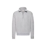Sweat demi-zip FRUIT OF THE LOOM Classic en coton-polyester avec fermeture, à personnaliser avec logo