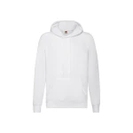 Sudadera con capucha FRUIT OF THE LOOM Lightweight en mezcla algodón-poliéster, vista frontal para personalizar