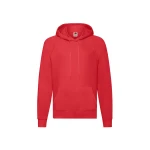 Sudadera con capucha FRUIT OF THE LOOM Lightweight en mezcla algodón-poliéster, vista frontal para personalizar