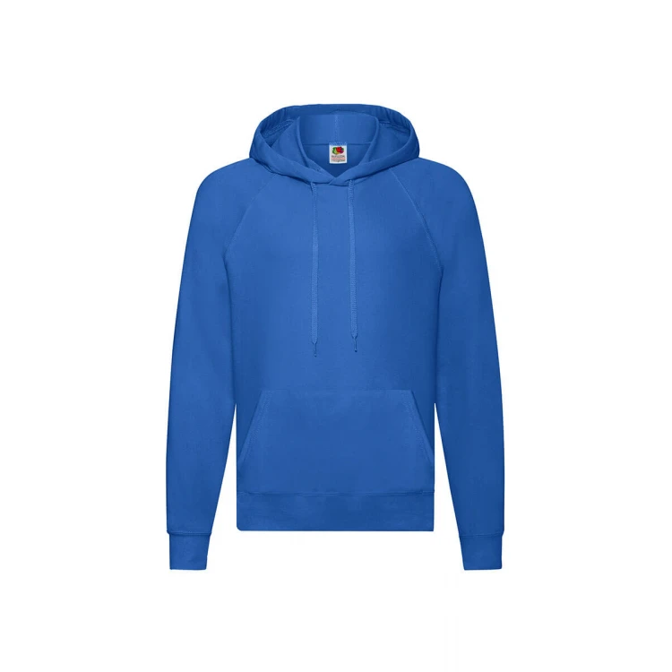Sudadera con capucha FRUIT OF THE LOOM Lightweight en mezcla algodón-poliéster, vista frontal para personalizar