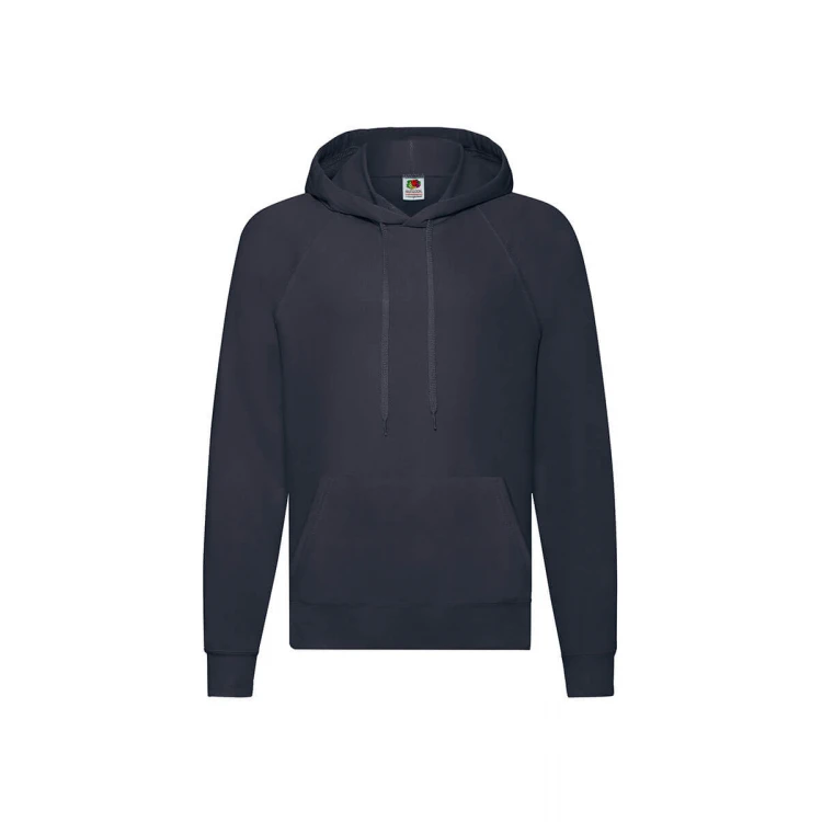 Sudadera con capucha FRUIT OF THE LOOM Lightweight en mezcla algodón-poliéster, vista frontal para personalizar