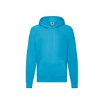 Sudadera con capucha FRUIT OF THE LOOM Lightweight en mezcla algodón-poliéster, vista frontal para personalizar
