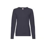 Sudadera ligera mujer FRUIT OF THE LOOM cuello redondo en algodón-poliéster, corte ajustado, para personalizar con logo