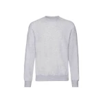 Sudadera cuello redondo FRUIT OF THE LOOM Classic en algodón y poliéster, personalizable con logo