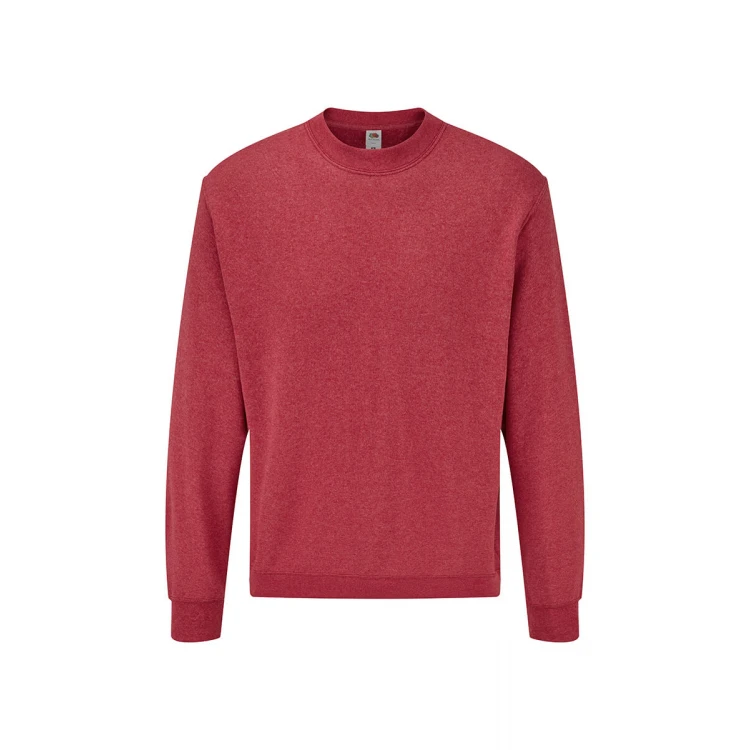 Sudadera cuello redondo FRUIT OF THE LOOM Classic en algodón y poliéster, personalizable con logo