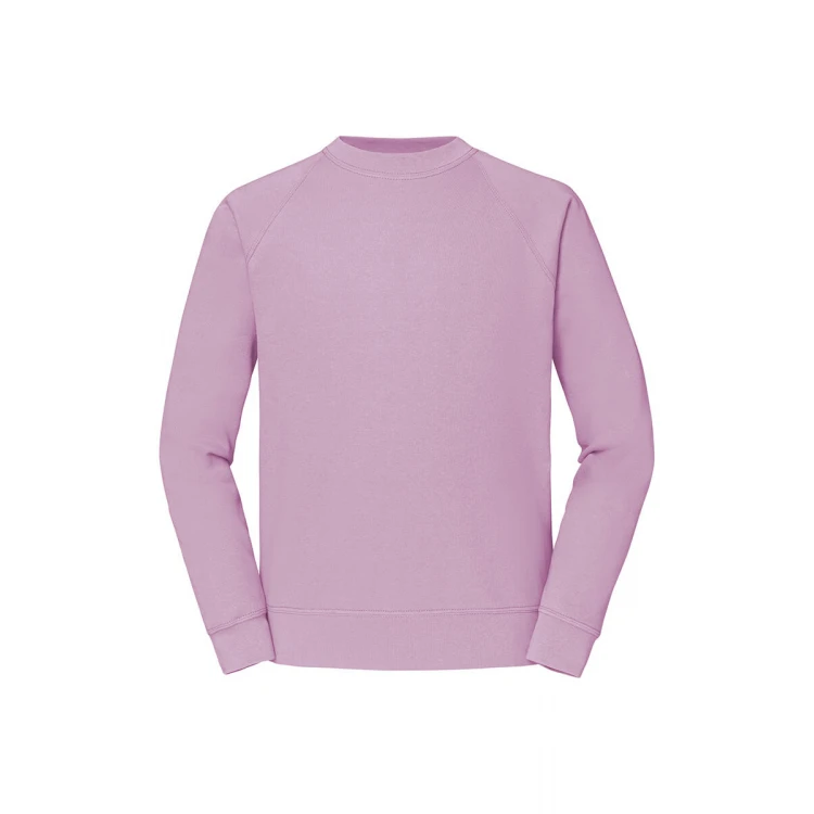 Sudadera cuello redondo FRUIT OF THE LOOM Original en algodón y poliéster, vista frontal, disponible para personalizar con logo