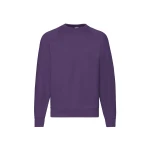 Sudadera cuello redondo FRUIT OF THE LOOM Original en algodón y poliéster, vista frontal, disponible para personalizar con logo
