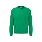 Sudadera cuello redondo FRUIT OF THE LOOM Original en algodón y poliéster, vista frontal, disponible para personalizar con logo